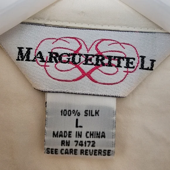 Vintage Silk Blouse - Picture 4 of 4